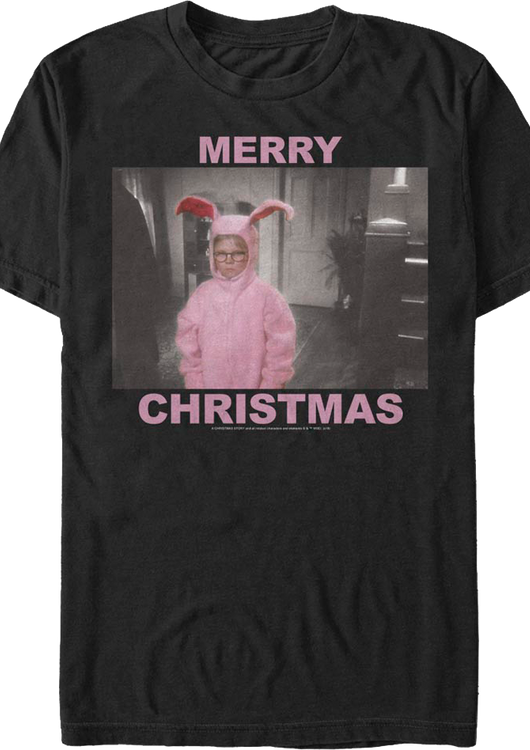 Ralphie Merry Christmas Photo A Christmas Story T-Shirt - main product image