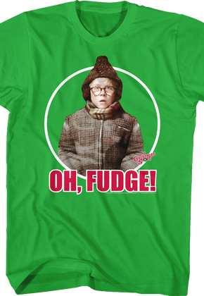 Ralphie Oh Fudge Christmas Story T-Shirt