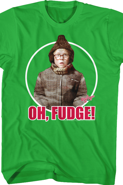 Ralphie Oh Fudge Christmas Story T-Shirtmain product image