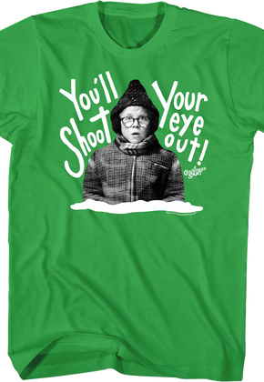 Ralphie You'll Shoot Your Eye Out A Christmas Story T-Shirt