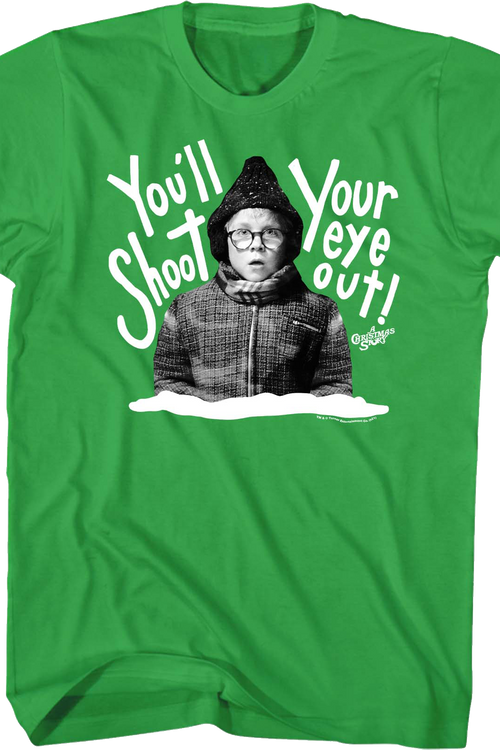 Ralphie You'll Shoot Your Eye Out A Christmas Story T-Shirtmain product image