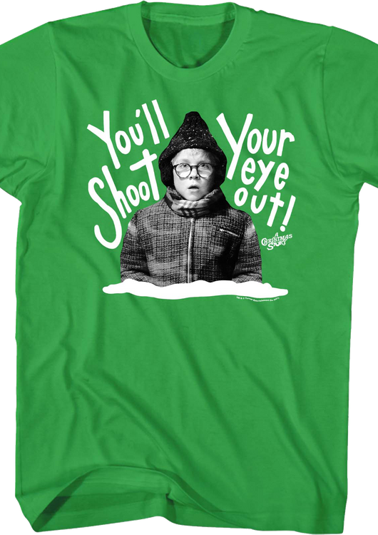 Ralphie You'll Shoot Your Eye Out A Christmas Story T-Shirt - main product image