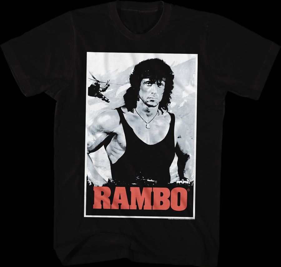 Rambo T-Shirt: Rambo Mens T-Shirt