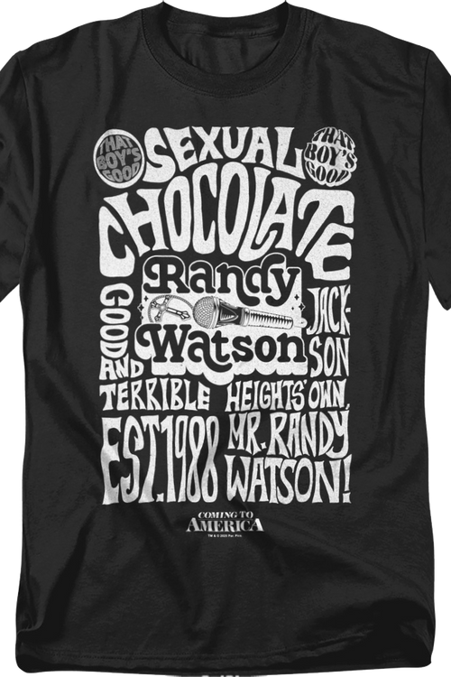 Randy Watson That Boy's Good Coming To America T-Shirtmain product image
