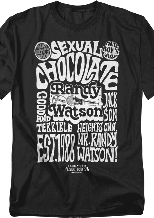 Randy Watson That Boy's Good Coming To America T-Shirt - main product image