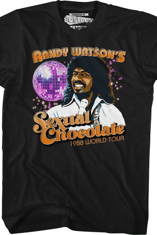 Randy Watson's Sexual Chocolate 1988 World Tour T-Shirtmain product image