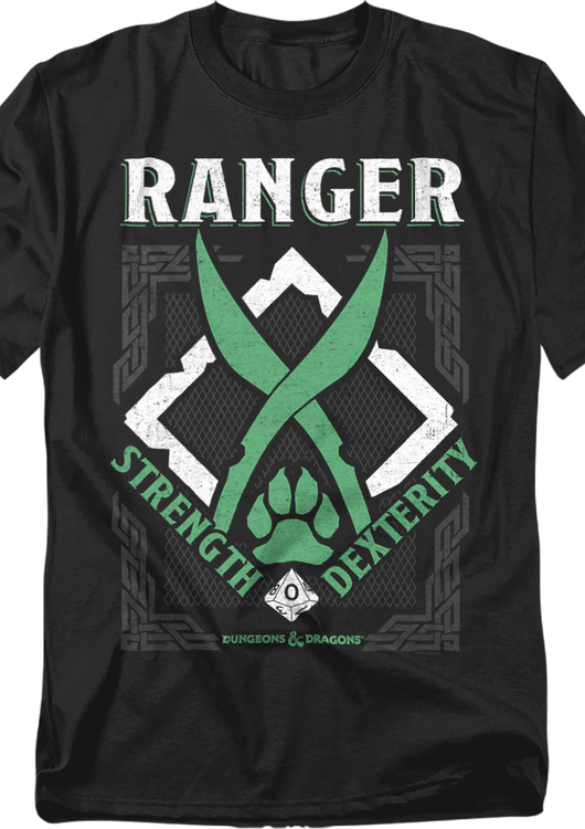 Ranger Logo Dungeons & Dragons T-Shirt - main product image