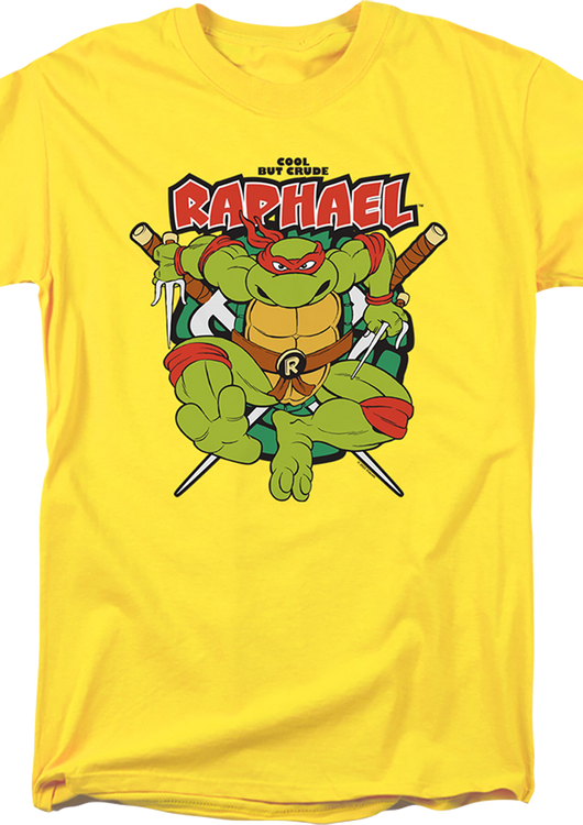 Raphael Crude But Cool Teenage Mutant Ninja Turtles T-Shirt - main product image