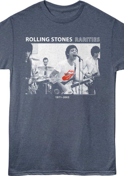 Rarities 1971-2003 Rolling Stones T-Shirt - main product image