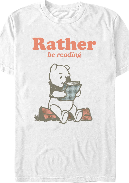 Rather Be Reading Winnie The Pooh T-Shirt - main product image