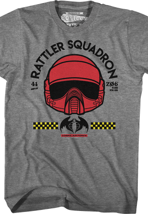 Rattler Squadron GI Joe T-Shirt
