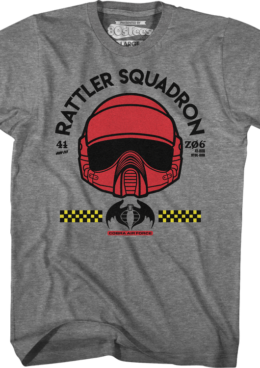 Rattler Squadron GI Joe T-Shirt - main product image