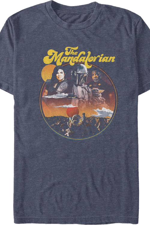 Razor Crest Crew The Mandalorian Star Wars T-Shirtmain product image