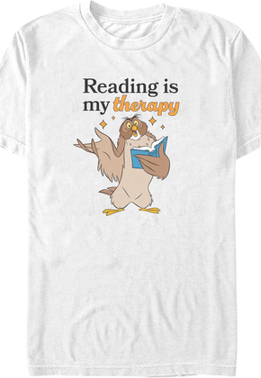 Reading Is My Therapy Winnie The Pooh T-Shirt