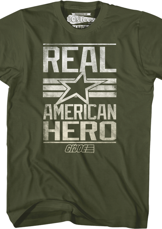 Real American Hero GI Joe Shirt - main product image