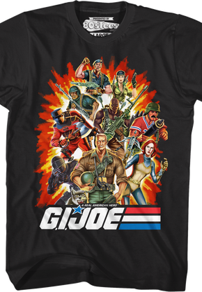 Real American Heroes Group GI Joe T-Shirt