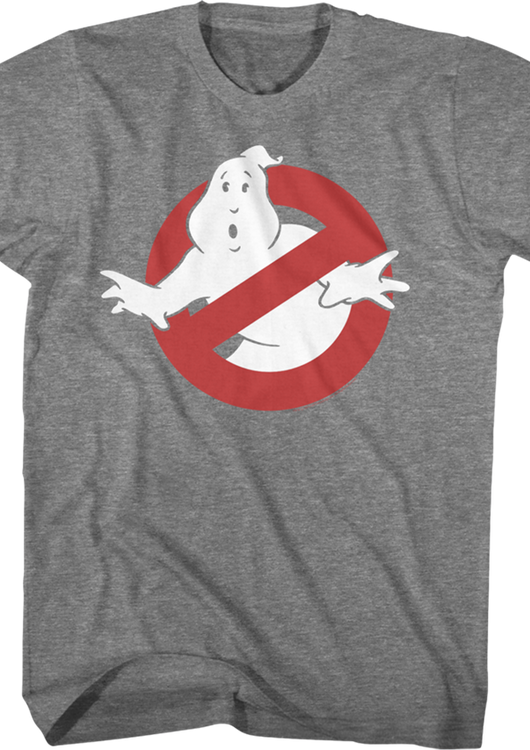 Graphite Ghostbusters Logo T-Shirt - main product image