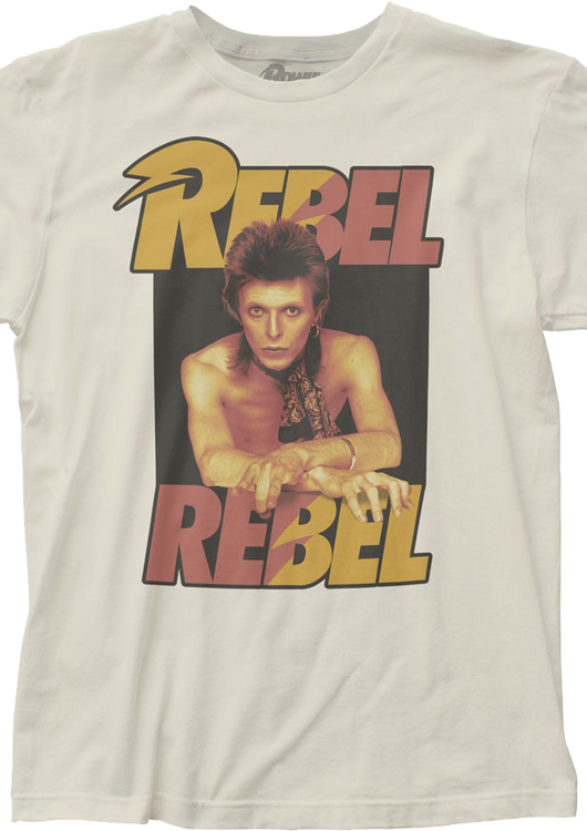 Rebel Rebel David Bowie T-Shirt - main product image