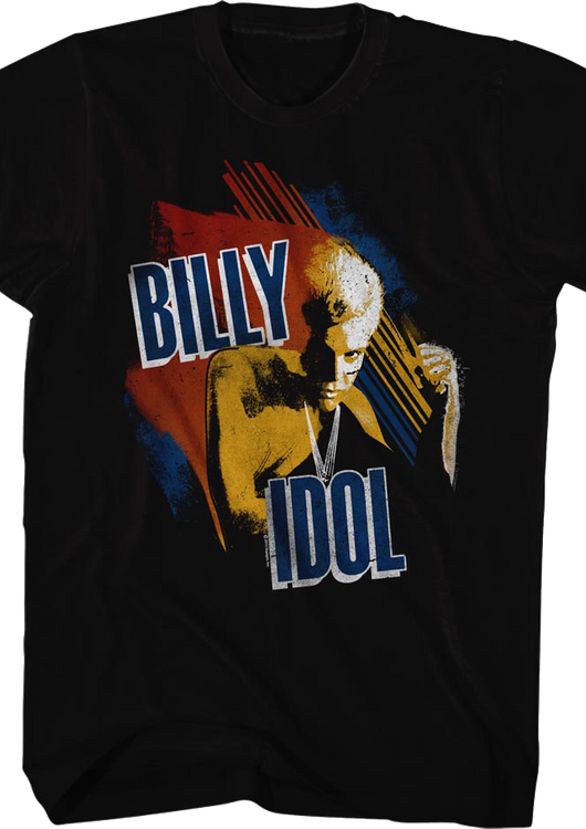 Rebel Yell Album Cover Billy Idol T-Shirt - main product image