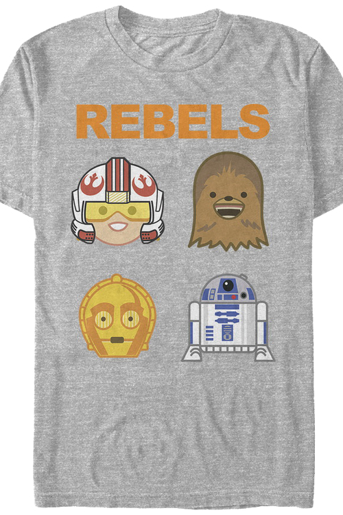 Rebels Emojis Star Wars T-Shirtmain product image