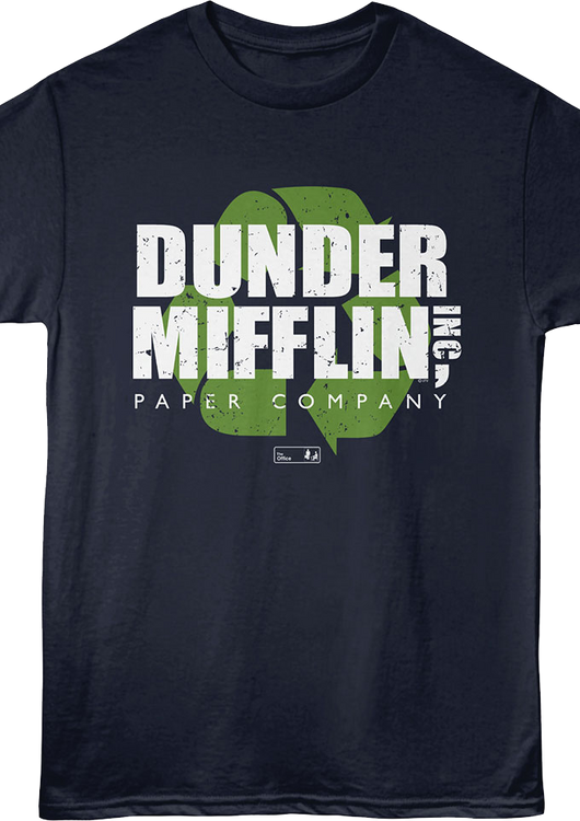 Recycle Dunder Mifflin Paper The Office T-Shirt - main product image