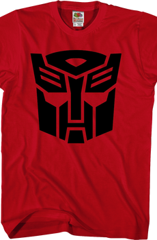 Red Autobot Logo Transformers T-Shirt