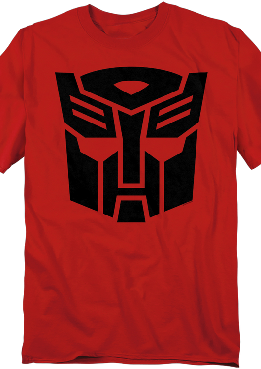 Red Autobot Logo Transformers T-Shirt - main product image