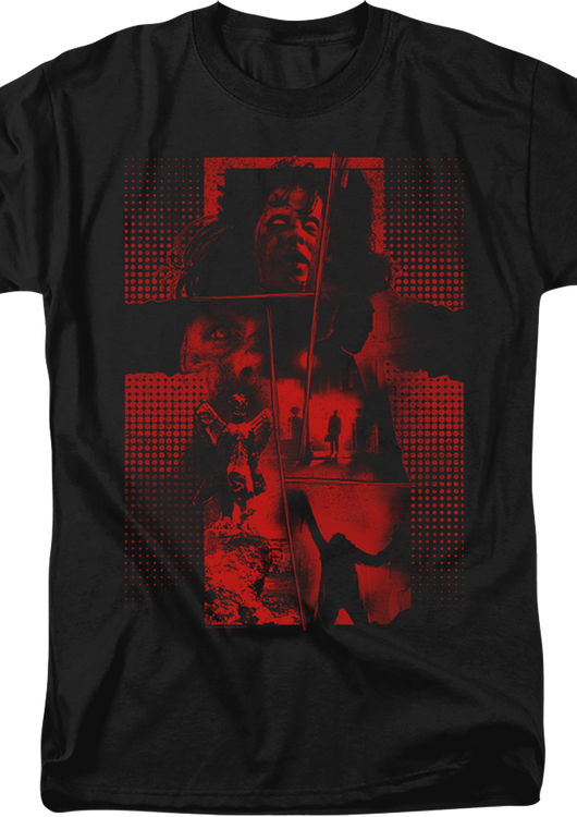 Red Collage Exorcist T-Shirt - main product image