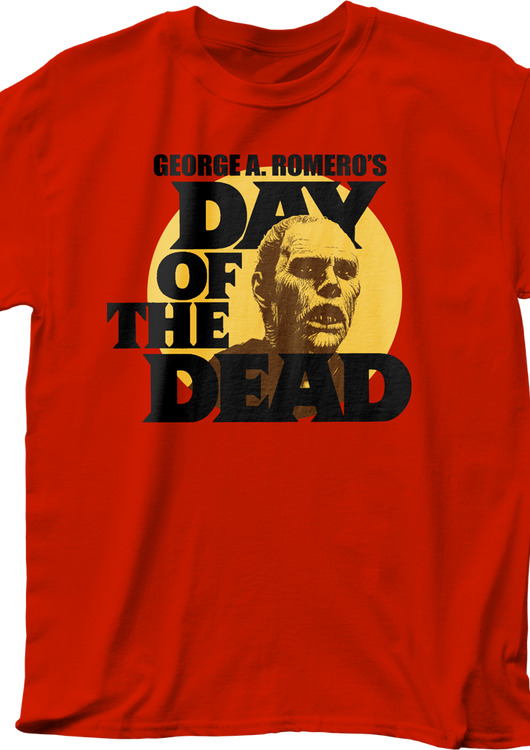 Red Day of the Dead T-Shirt - main product image