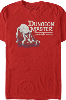 Red Dungeon Master Dungeons & Dragons T-Shirt