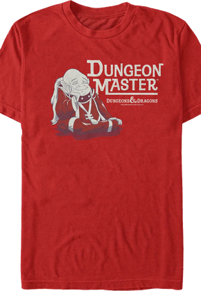 Red Dungeon Master Dungeons & Dragons T-Shirt