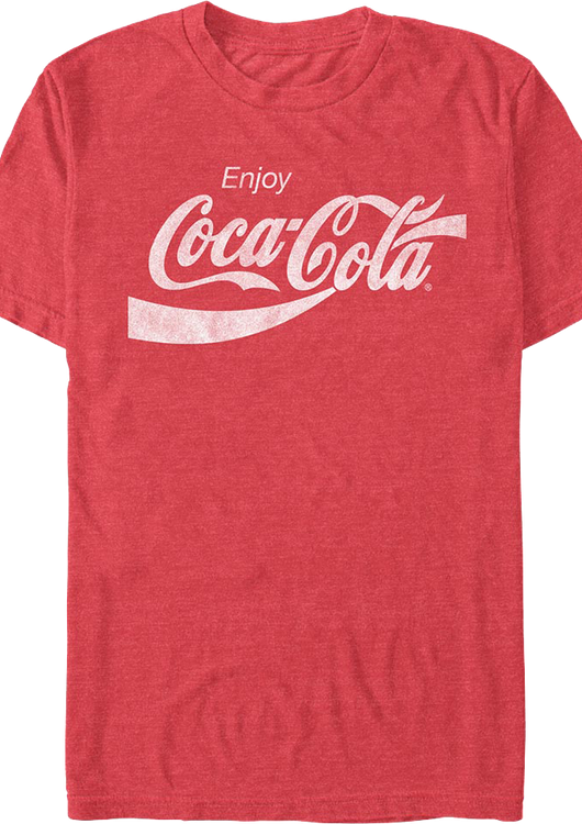 Red Enjoy Coca-Cola T-Shirt - main product image
