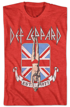 Red Est. 1977 Def Leppard T-Shirt