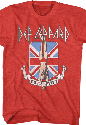 Red Est. 1977 Def Leppard T-Shirt