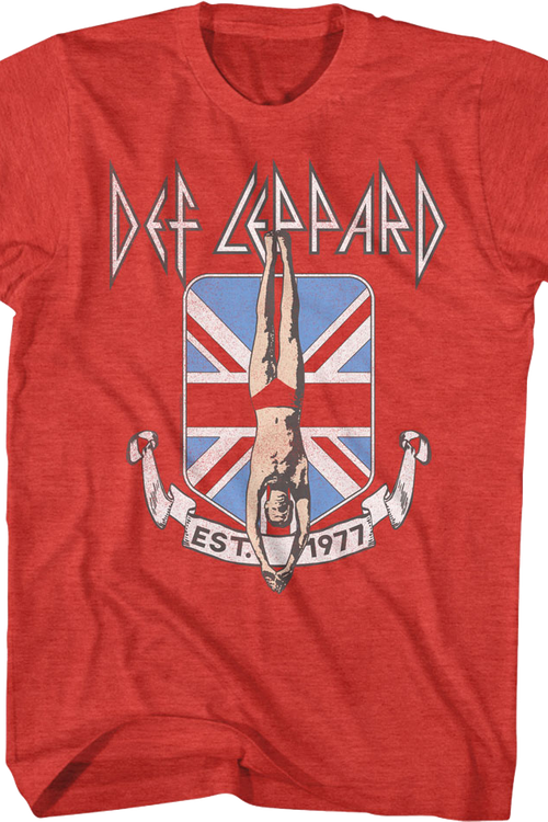 Red Est. 1977 Def Leppard T-Shirtmain product image
