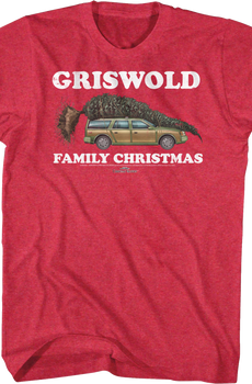 Red Griswold Family Christmas Vacation T-Shirt