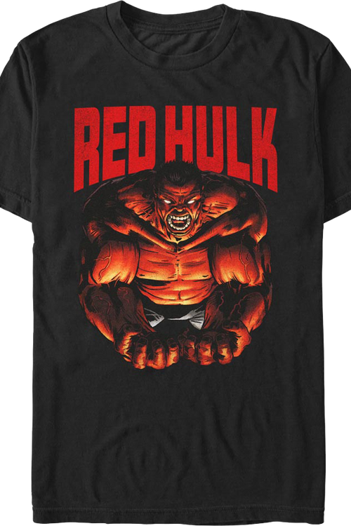 Red Hulk Marvel Comics T-Shirtmain product image