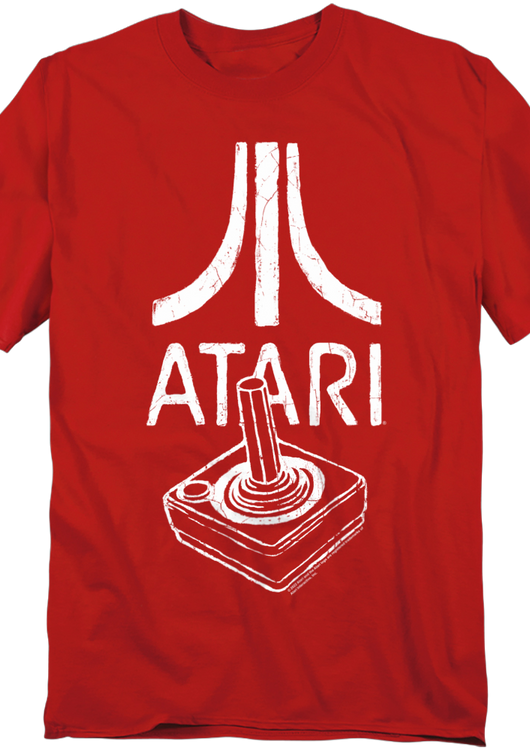 Red Joystick Atari Shirt - main product image