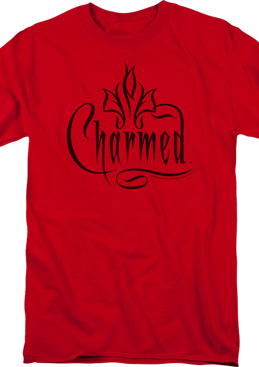 Red Logo Charmed T-Shirt - main product image