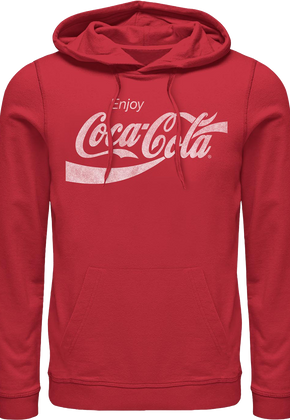 Red Enjoy Coca-Cola Hoodie