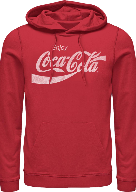 Red Enjoy Coca-Cola Hoodie - main product image