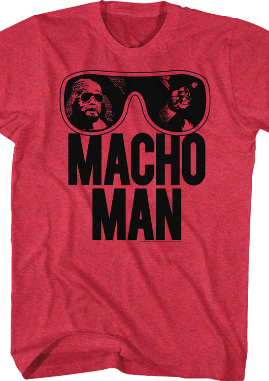 Red Macho Man Shirt - main product image