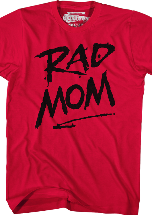 Red Rad Mom T-Shirt - main product image