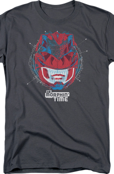 Red Ranger It's Morphin' Time Mighty Morphin Power Rangers T-Shirt