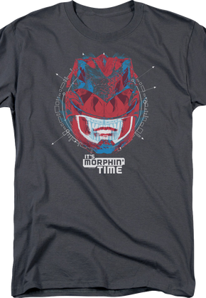 Red Ranger It's Morphin' Time Mighty Morphin Power Rangers T-Shirt