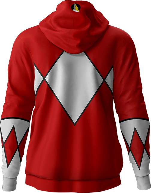 Red Ranger Mighty Morphin Power Rangers Costume Hoodie