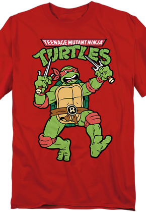 Red Raphael Teenage Mutant Ninja Turtles T-Shirt