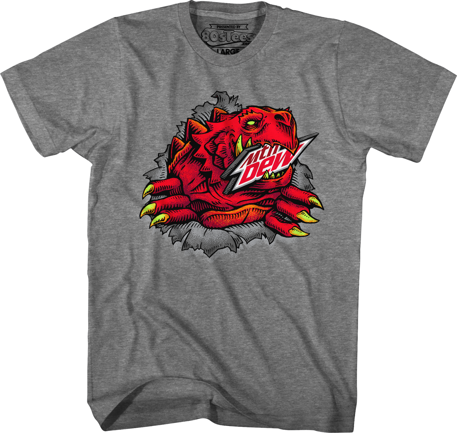 Red Ripper Mountain Dew T-Shirt