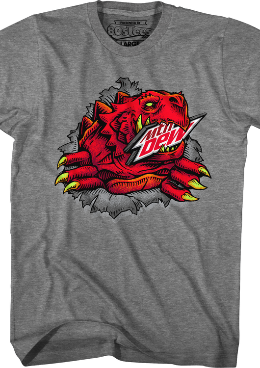 Red Ripper Mountain Dew T-Shirt - main product image