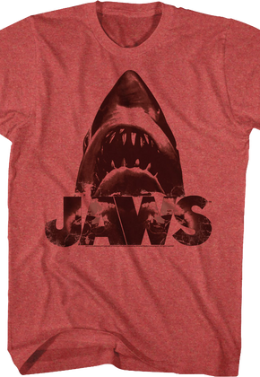 Vintage Red Shark Jaws T-Shirt